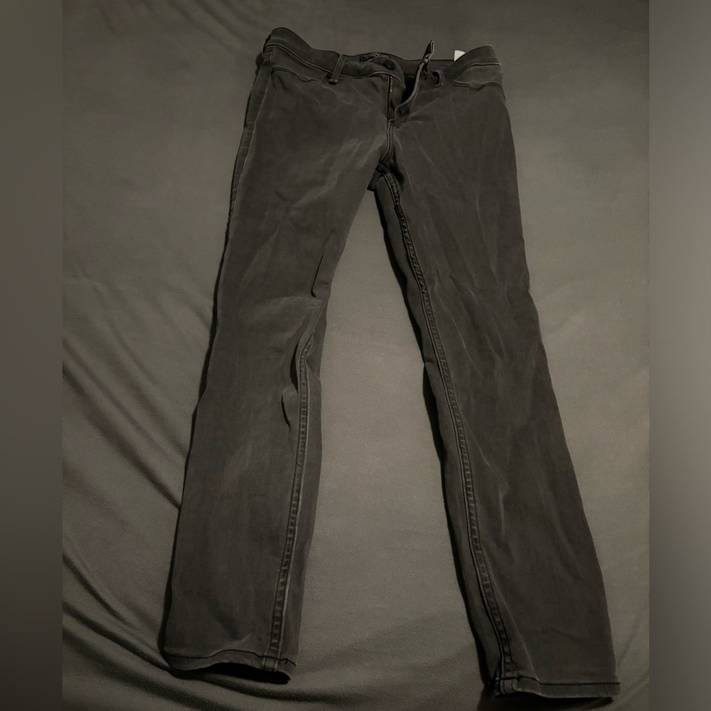 Gray Abercrombie &Fitch jeans